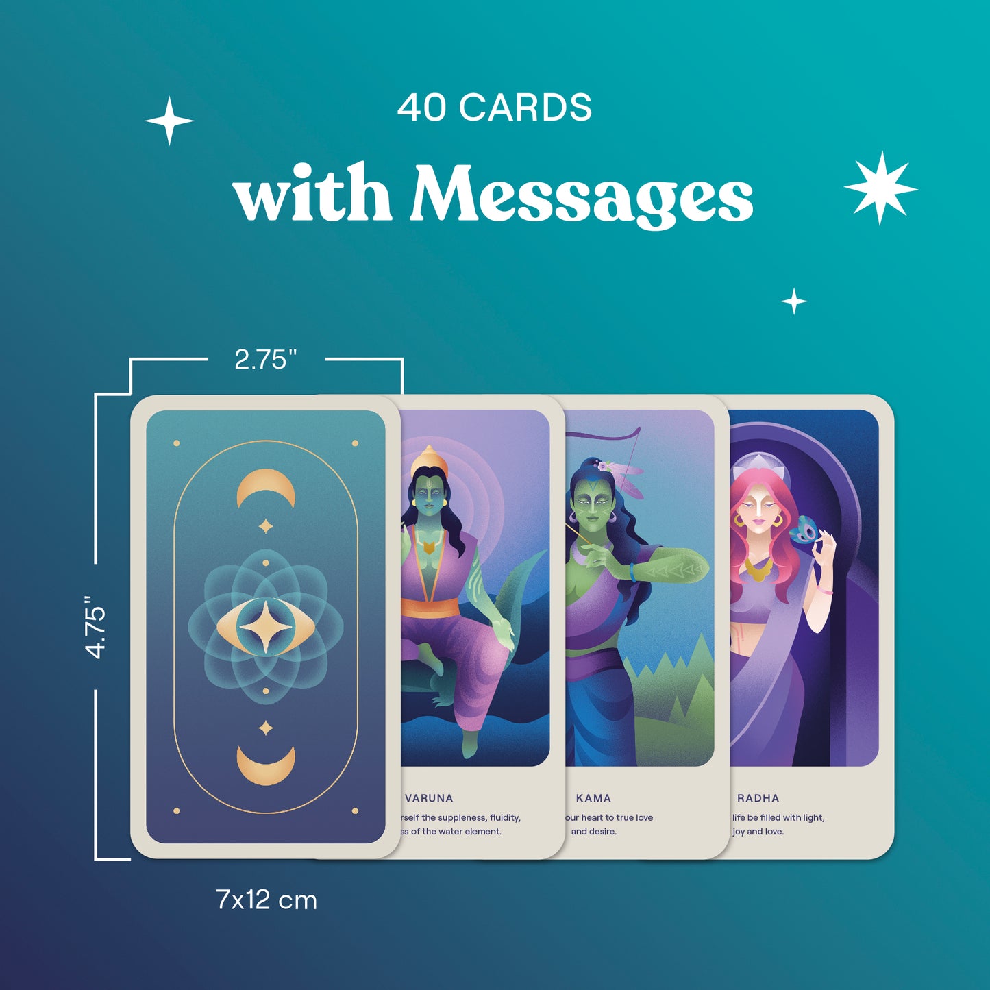 Vedic God Cards | Moonly App