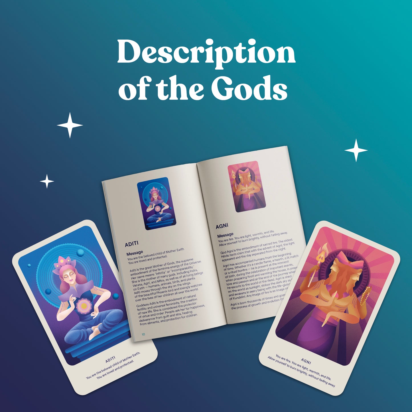 Vedic God Cards | Moonly App