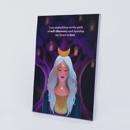 Notebook for cosmic wisdom, law of attraction, and personal growthtracking