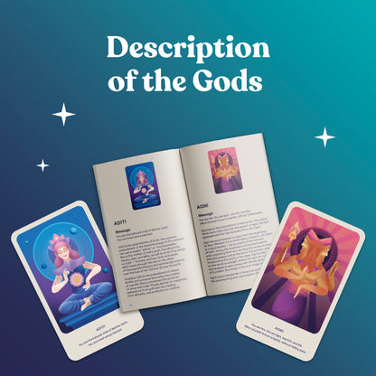 Oracle deck with Ganesha, Shiva, Lakshmi & more – Spiritual guidance tool